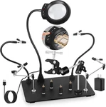 Helping Hands Soldering Station With Upgraded 5X Magnifying Lamp, 360. Fixed Price $59.95.