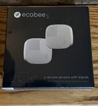 New Sealed 3 Room Sensor With Stand, White - 2 Pack. Fixed Price $79.95.