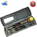 Portasol Gas Soldering Kit And Iron Superpro 125W Professional Cordless 4 Tips. Fixed Price $121.84.