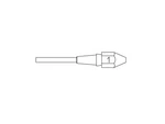 Weller XDSL1 - Desoldering Nozzle, 2.5MM Od 1.4MM Id 10.5MM (T0051325999). Fixed Price $31.92.