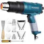 Heat Gun 2000W Dual-temp Kit With 5 Nozzles For Pvc, Paint, Crafts. Fixed Price $34.26.