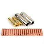 24PCS Mig Welding Welder Torch Nozzles Accessories Kit 0.035". Fixed Price $25.39.