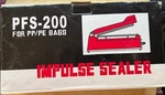 PFS-200 Hand Impulse Sealer Heat Plastic Poly Bag Closer. Fixed Price $45.50.
