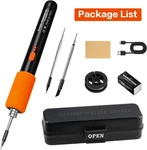 Mini Cordless Soldering Iron, Kingsom Kit. Fixed Price $29.95.