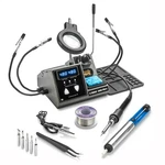 X-tronic 3090-PRO-X 75 Watt Dual Led Soldering Iron Station Kit Plus Accessories. Fixed Price $94.80.