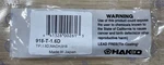 Hakko 918-T-1.6D Replacement Chisel Solder Tip For MACH-1 Iron, 1.6MM. Fixed Price $8.00.