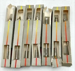 New Lot Of 7 Metcal Replaceable Cartridge Solder Tips Mixed (read) F/s. Fixed Price $139.97.