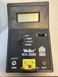 Weller WA2000 Soldering Iron Analyzer (complete & Working, Needs Calibration?). Fixed Price $75.00.