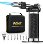 Ravs Butane Soldering Iron Kit Cordless 14-PIECE Multi-function Torch Portable. Fixed Price $51.97.