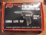 Vintage Buffalo Plug Electric Soldering Gun Taiwan SG-150. Fixed Price $29.95.