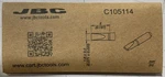 Jbc C105114 Solder Cartridge, Chisel, 1.8MM X 0.5MM 5MML, For NT105, NP105,. Fixed Price $58.00.