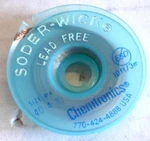 Chemtronics Soder-wick Size #4, 40-4-10, Ft, Lead Free Desoldering Braid New. Fixed Price $8.50.