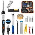 80W Digital Lcd Gun Electronics Soldering Iron Kit W/ On/off Switch Adjus. Fixed Price $19.79.