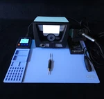Used Weller WX1 200W Digital Soldering Station Kit W/ Iron Tips Holder Stand Mat. Fixed Price $399.95.