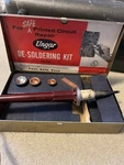 Vintage 1950 Circa Ungar Desoldering Kit For Safe Printed Circuit Repair. Fixed Price $19.95.