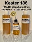 330.94ML/11.19OZ Kester 186 Rma No Clean Liquid Rosin Flux For Soldering. Fixed Price $25.89.