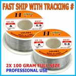 2PCS Tin Rosin Core Wire For Electrical Soldering SN60 Flux 0.8MM 100. Fixed Price $12.99.