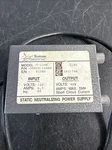 Testone Model T-1246 Static Neutralizing Power Supply 120 Volt (untested). Fixed Price $30.00.