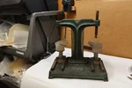 Antique Tip-top Toe & Shank Press Cobbler Cast Iron Shoe Repair Tool Traveler. Fixed Price $114.99.