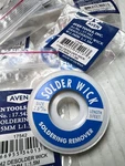 Aven 17542 Desoldering Wick 2.5MM Width 5' Length (lot Of 08) Brand New!!. Fixed Price $26.95.