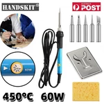 Handskit Electric Soldering Iron Adjustable Temperature Welding Stand. Fixed Price $16.81.