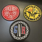 3 Guns Roses Iron Patches - 2019 Fall Tour Vip Gift. Fixed Price $24.00.
