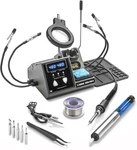 X-tronic 3090-PRO-X 75 Watt Dual Led Soldering Iron Station Kit Plus Accessories. Fixed Price $155.09.