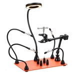 Vevor Magnetic Helping Hands Soldering Station 3X Magnifying Lamp Air Gun Holder. Fixed Price $44.75.