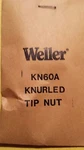 Weller KN60A Knurled Tip Nut For W60 Soldering Irons. Fixed Price $8.95.