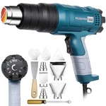 Heat Gun Kit 2000W Variable Temperature With Digital DISPLAY,5 Nozzles,hot Ai.... Fixed Price $43.68.