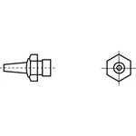 Weller T0058727823 Hot Air Nozzles R02 Point Size. Fixed Price $30.09.