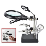 Beileshi 2.5X 7.5X 10X Led Light Helping Hands Magnifier Soldering Sta. Fixed Price $25.19.