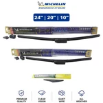 Michelin Endurance Xt Beam 24"/20"/10" 3-PC Wiper Blade Set For Eclipse 18-20. Fixed Price $24.95.
