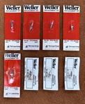 Nos Weller DST2 Tiplet Desoldering Tools DS40, DS40P, DS60, Dstcp (set Of 8). Fixed Price $34.90.