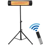 Vevor Infrared Heater 1500W Electric Space Remote Control Speeds 34IN. Fixed Price $129.90.
