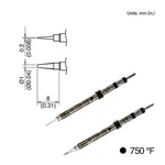 Hakko T38-02L1 1MM Chip Tip, 750 (400 C) For FX-1003, 2-PK. Fixed Price $93.82.