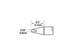 Metcal UFTC-7CH08 Ultrafine Tip Cartridges, Chisel 0.8MM X 5MM. Fixed Price $47.71.