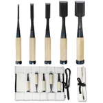 Kakuri Japanese Chisel Set With Roll Up Case For Woodworking (1/4", 1/2".... Fixed Price $191.00.