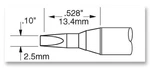 Oki Metcal - Conical Long Reach Soldering Tip 2.5MM. Fixed Price $55.95.