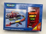 1995 Galoob Lines Micro Machines Santa Fe Diesel Railroad Central Station Set. Fixed Price $87.09.