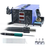 Wep 706-II 2IN1 Soldering Station Digital Hot Air Rework T12 Heating. Fixed Price $124.99.
