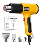 1600W Gun, Hot Air With 2 Temp Settings, 4 Nozzles, Overheat Protect.... Fixed Price $31.67.