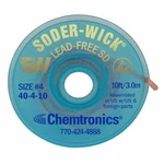 Chemtronics 40-4-10 Desoldering Wick, Ft., 4, Copper. Fixed Price $10.79.