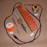 Hexacon Soldering Iron No. 24-S W/tips, Kester 44 SN63 0.031" Spool, Flux. Fixed Price $76.00.