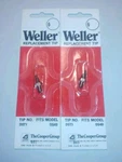 Weller DST1 &DST3 Replacement Tips For DS40 Desoldering Triplet - Nos. Fixed Price $16.97.