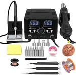 2 1 750W Led Digital Soldering Station Hot Air Gun Rework Electric. Fixed Price $96.17.