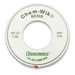 Chemtronics 7-25L Desoldering Wick, Ft., 075," Copper, Rosin Braid. Fixed Price $44.59.