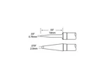 Metcal TCP-BLP2 Cartridge, Tweezer, Blade, 2MM (0.079IN). Fixed Price $82.08.