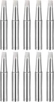 Uxcell Soldering Iron Tips 4MM 6.5MM Flat Edge 900M-T-3.2D 10PCS, Silver. Fixed Price $20.83.