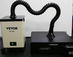 Uninet Dtf Curing Oven Heat Station With Vevor Hepa Fume Extractor Combo. Fixed Price $750.00.